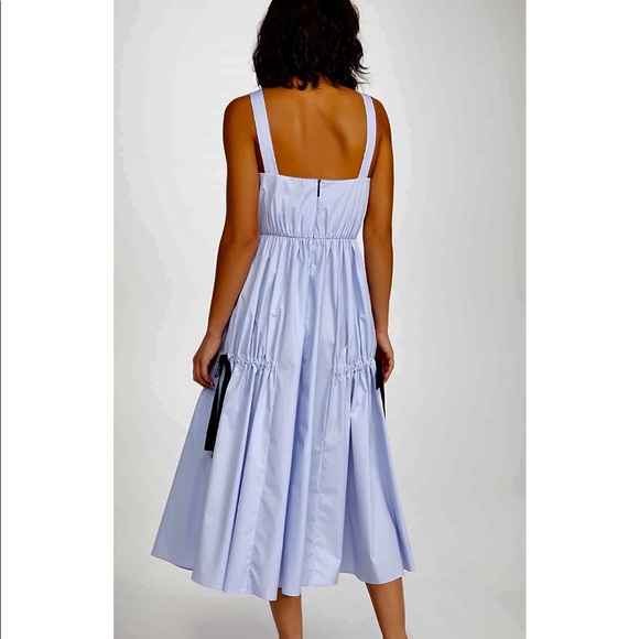 Jason Wu, Pleated Dress with Tie Detail - Picture 2 of 9